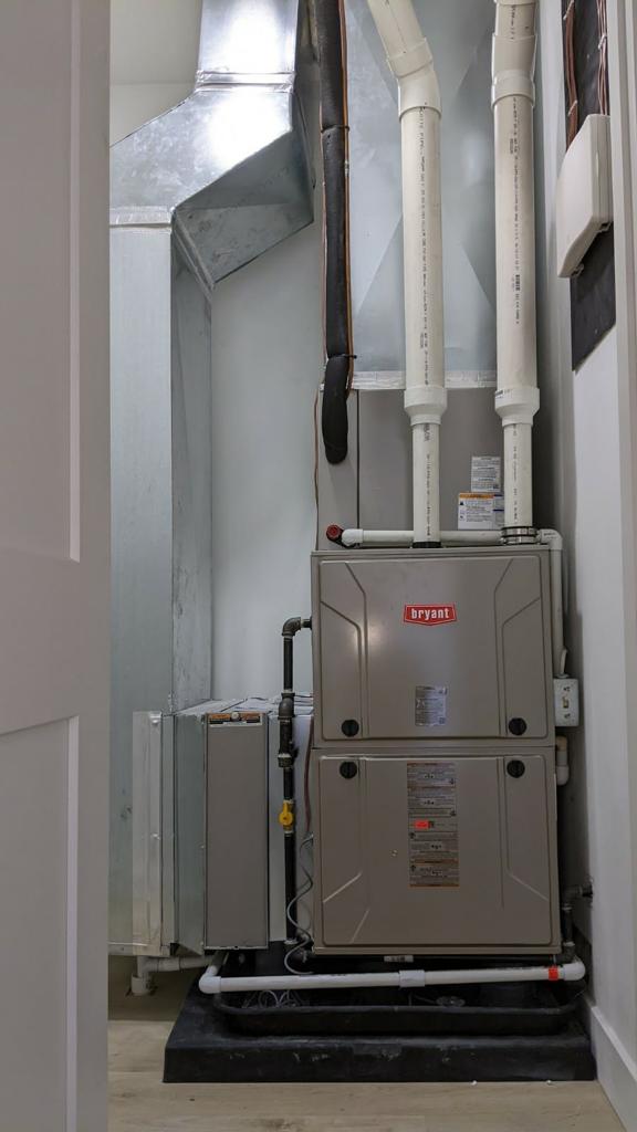 New Furnace After Installation